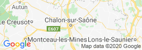 Chalon Sur Saone map